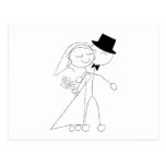 Une danse et un baiser carte postale