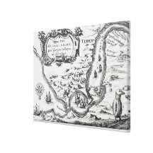 Une des cartes les plus tôt du Magellan Impressions Sur Toile