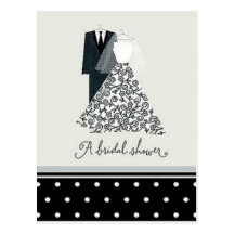 Une douche nuptiale cartes postales