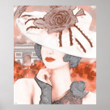 UNE FEMME SONGEUR POSTERS