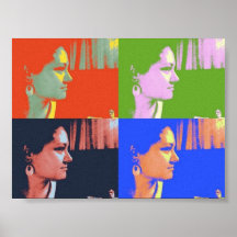 Une fille poster