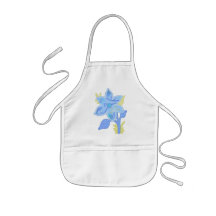 UNE fleur bleue Tabliers