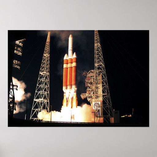 Une fusée lourde du delta IV enlève Affiches