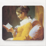 Une jeune fille Mousepad de lecture Tapis De Souris
