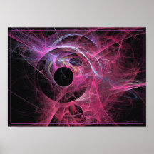 Une naissance - art de fractale posters