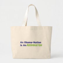 Une Obama-Nation est une abomination Sac Fourre-tout
