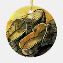 Une paire d'entraves de cuir par Vincent van Gogh Décorations De Noël