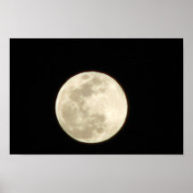 Une pleine lune en février poster
