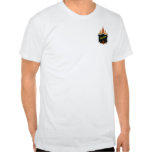 Une police flamboyante de tatouage Badge T-shirt