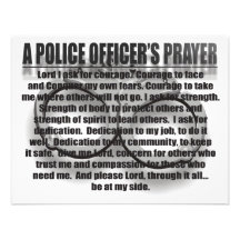UNE PRIÈRE DU POLICIER INVITATIONS