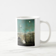 Une soirée de carnaval, Henri Rousseau Mug À Café