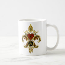 Une tasse Fleur de lis Pick votre style voient des