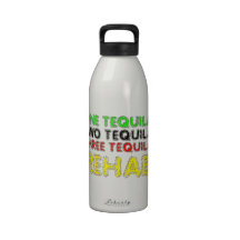 Une tequila, deux tequila, trois tequila, réadapta bouteille d'eau réutilisable