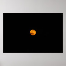 Une véritable pleine lune posters