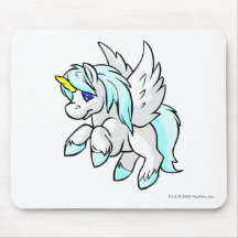 Uni blanc tapis de souris