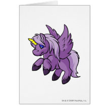 Uni pourpre carte de vœux