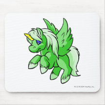 Uni vert tapis de souris