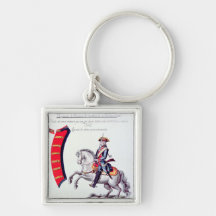 Uniforme des volontaires porte-clé
