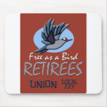 Union de retraités tapis de souris