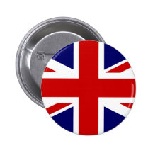 Union Jack Badges Avec Agrafe