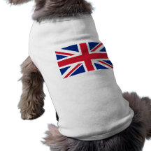 Union Jack britannique Tee-shirt Pour Toutou