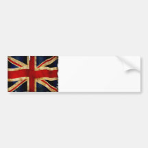 Union Jack Bumper Sticker