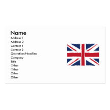 UNION_JACK CARTE DE VISITE