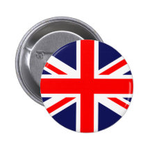 Union Jack classique Badges Avec Agrafe