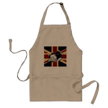 Union Jack drôle les Anglais Kitty Tabliers