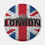Union Jack et Skyline de Londres aimant de réfrigé