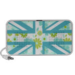 Union Jack floral Haut-parleurs iPhone