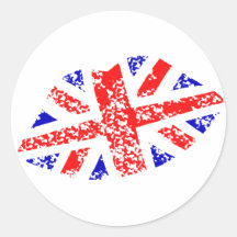 Union Jack les Anglais embrassent ceci ! Autocolla