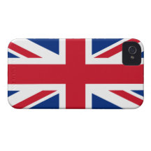 Union Jack Royaume-Uni Coques iPhone 4 Case-Mate