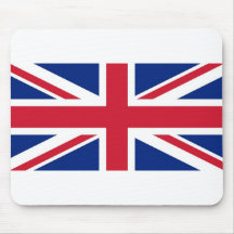 Union Jack: United Kingdom flag Mousepad