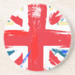 Union Jack usé Dessous De Verres