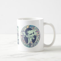 Unité d'Obama, espoir, changement et paix 2012 Tasse