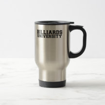 Université de billards tasse à café