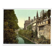 Université de Magdalen, de la rivière, Oxford, Ang Carte Postale