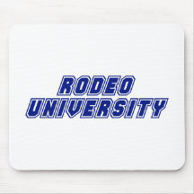 Université de rodéo tapis de souris