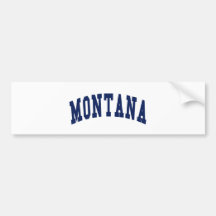 Université du Montana Adhésifs Pour Voiture