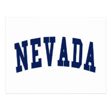 Université du Nevada Carte Postale