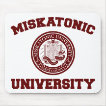 Université Mousepad de Miskatonic Tapis De Souris