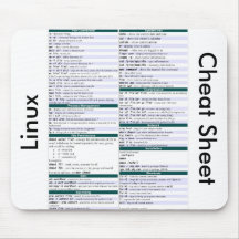 Unix/aide-mémoire commande de Linux Tapis De Souris
