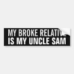 Unlce Sam Autocollant Pour Voiture