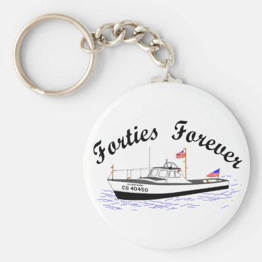 USCG 40 clipart (images graphiques) de bateau de s Porte-clef