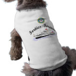 USCG 40 clipart (images graphiques) de bateau de s T-shirt Pour Chien