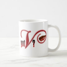 V obtenus - Sang de vampire Tasses