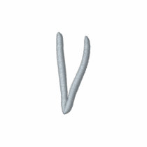 V polos brodés