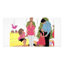 VACANCES DE FAMILLE CARTES AVEC PHOTO
