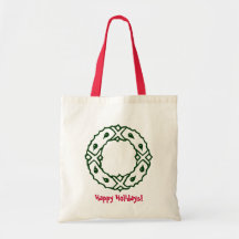 Vacances de fête Fourre-tout Sac En Toile